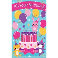 it's your birthday - cake with candles