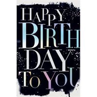 Happy Birthday To You