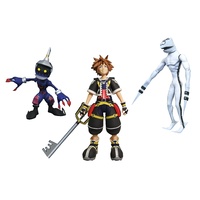 Kingdom Hearts – Sora, Dusk and Soldier 7” Action Figure 3-pack (Series 1)