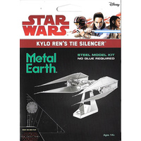 Star Wars - Kylo Ren’s Tie Silencer Metal Earth Model Kit