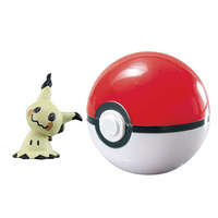 Pokemon Clip n Carry Mimikyu & Poke Ball T18532D10 T18532D11