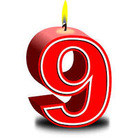 you are nine - have a great birthday