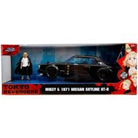 Tokyo Revengers - 1971 Nissan Skyline GTR With Mikey - Manjiro Sano - 1:24 Scale Diecast Vehicle