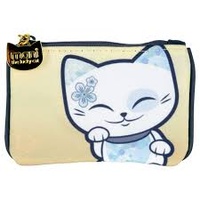 Mani The Lucky Cat – Coin Purse – Cream (Cat 020)