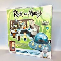 Rick and Morty - Spaceship and Garage Large Construction Set