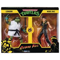 Leonardo/Miguel Diaz - Teenage Mutant Ninja Turtles vs Cobra Kai -  2 pack