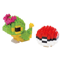 Nanoblock - Pokemon - Caterpie & Poke Ball -  NBPM 010