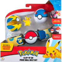 Pokemon - Pikachu - Clip ’N’ Go Poke Ball Belt Set