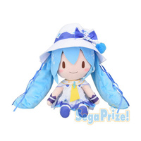 Vocaloid - Hatsune Miku - Special Fuwa Fuwa Nuigurumi - Snow Miku 2014 Magical Snow Ver. Jumbo Plush