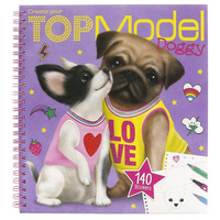 Top Model -  Doggy -  Colouring Book