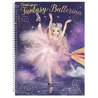 FANTASY MODEL: Create Your Fantasy Ballerina Colouring Book
