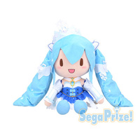 Vocaloid - Hatsune Miku - Special Fuwa Fuwa Nuigurumi - Snow Miku 2019 Magical Snow Ver. Jumbo Plush