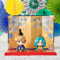 Petit Chara! Bishoujo Senshi Sailor Moon Hina Matsuri - Tenou Haruka and Kaiou Michiru Limited Exclusive