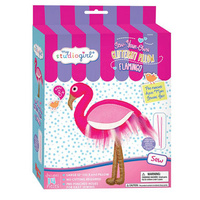 My Studio Girl  -Glitterati  -Flamingo Pillow