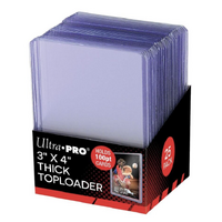 Toploader - 3 x 4 100pt. Clear Regular