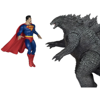 DC - Justice League - Monsterverse - Superman Vs Godzilla - Action Figure 3 Pack