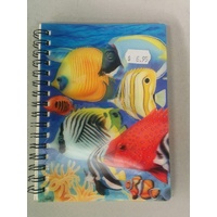 Note Books - 3D - Coral Fish