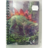 Note Book - 3D - Dinosaurs