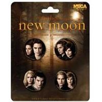 Twilight (New Moon) - (4 Badge Set)