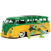 Teenage Mutant Ninja Turtles - Leonardo & 1962 Volkeswagen Bus - 1:24 Scale