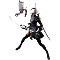 NieR: Automata - YoRHa No.2 Type B Play Arts Kai DELUXE 10” Action Figure