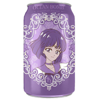 Ocean Bomb - Sailor Saturn - Grapefruit Sparkling Water Can Drink