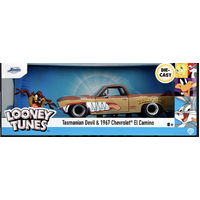 Looney Tunes - Tasmanian Devil & 1967 Chevrolet El Camino - 1/24th Scale Die-Cast Vehicle Replica