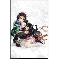 Poster - Demon Slayer - Tanjiro & Nezuko Snow - No.4