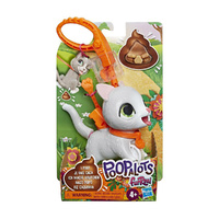 furReal -  Poopalots - Lil' Wags - Grey Kitty Toy -  It Poops !!