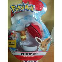Pokemon - Clip "N" Go - Eevee & The Poké Ball