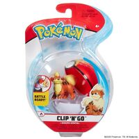 Pokemon - Clip "N" Go - Growlithe & The Repeat Ball