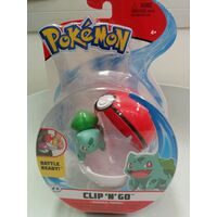 Pokemon - Clip "N" Go - Bulbasaur & Pokè Ball