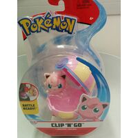 Pokemon - Clip "N" Go - Jigglypuff & Heal Ball