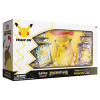 Pokemon Cards - Celebrations - Pikachu VMax - Premium Figure Collection
