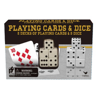 2 Decks Of Playing Cards & Dice