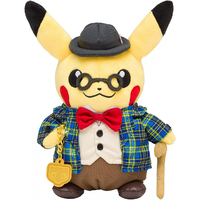 Pokemon Center Exclusive Plush toy gentleman-style Pikachu