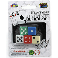 Playing Dice - 5 Piece