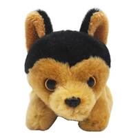 Petooties - 4" Mini Dog Plush - Rudy The German Shepherd