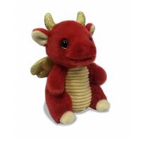 Petooties - 4" Mini Fantasy Plush - Red Dragon