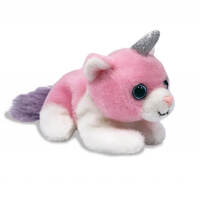 Petooties - 4" Mini Fantasy Plush - Pink Caticorn