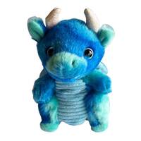 Petooties - 4" Mini Fantasy Plush - Heaton The Blue Dragon 