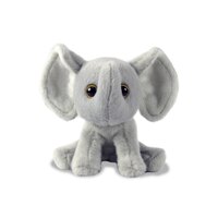 Petooties - 4" Mini Zoo Plush - Grey Elephant