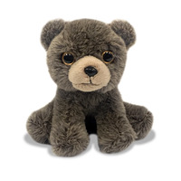 Petooties - 4" Mini Zoo Plush - Grizzlie Bear