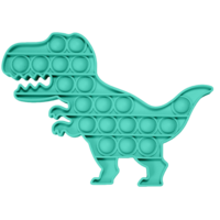 POP-IT Fidget Toy --- DINOSAUR (Assorted Colours)