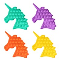 POP-IT Fidget Toy --- UNICORN (Assorted Colours)
