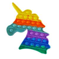 POP-IT Fidget Toy --- UNICORN  (rainbow)
