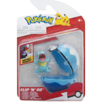 Pokemon - Totodile + Dive Ball - Clip ’N’ Go Poke Ball Set