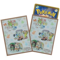 Pokémon Center Official Product - 64ct Deck Shield Card Sleeves - Sword and Shield Starters