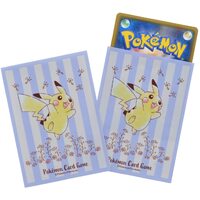 Pokémon Center Official Product - 64ct Deck Shield Card Sleeves - Pikachu Flowers in full bloom