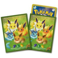 Pokémon Center Official Product - 64ct Deck Shield Card Sleeves - Eevee Evolutions